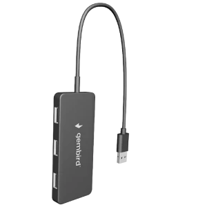 Usb-концентратор gembird uhb-u2p4-04, чёрный Thumbnail 2