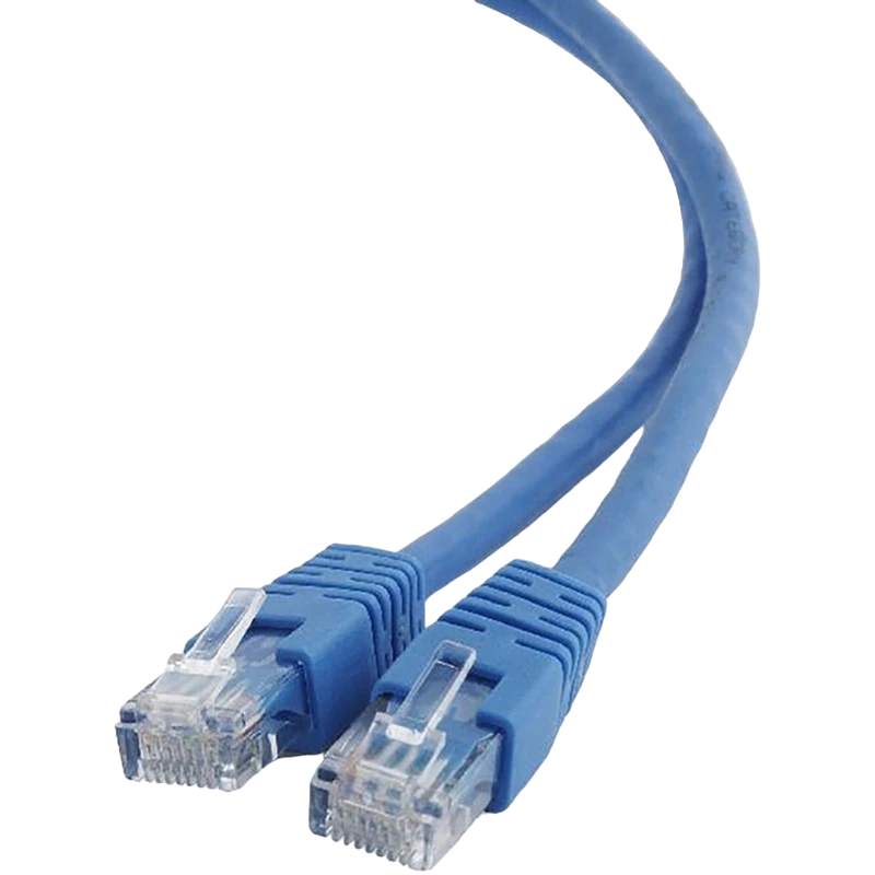Patch cord cablexpert pp6u-0.5m/b, cat6 utp, 0,5m, albastru 5