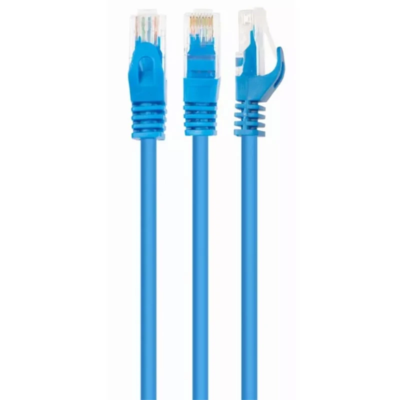 Patch cord cablexpert pp6u-0.5m/b, cat6 utp, 0,5m, albastru 3