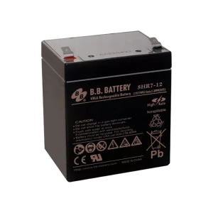 Аккумулятор для ибп b.b. shr7-12, 12в 7