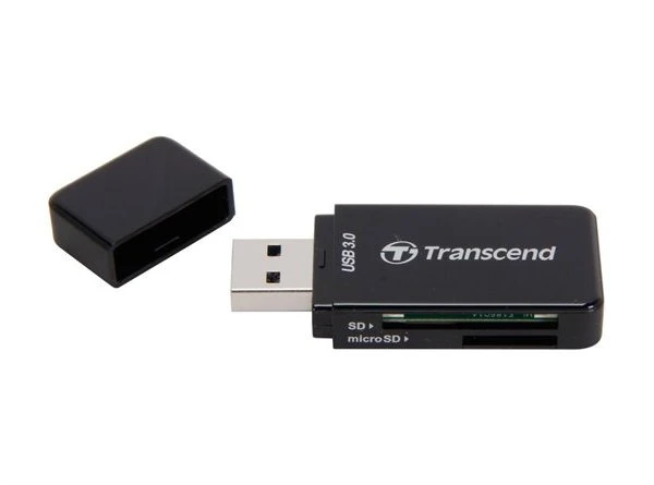 Cititor de carduri transcend ts-rdf5, usb type-a, negru 5