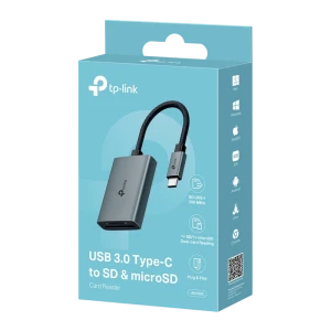 Cititor de carduri tp-link ua430c, usb type-c, gri Thumbnail 3