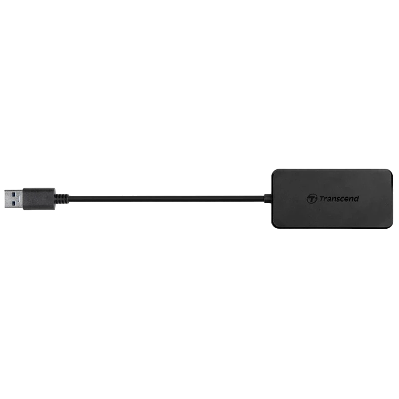Usb-концентратор transcend hub2, чёрный 4