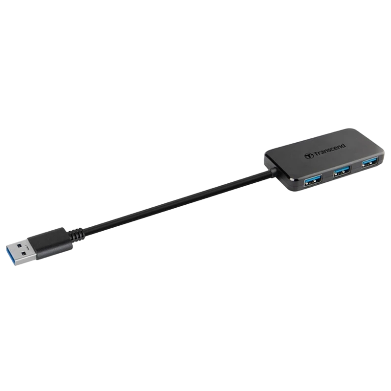 Usb-концентратор transcend hub2, чёрный 5