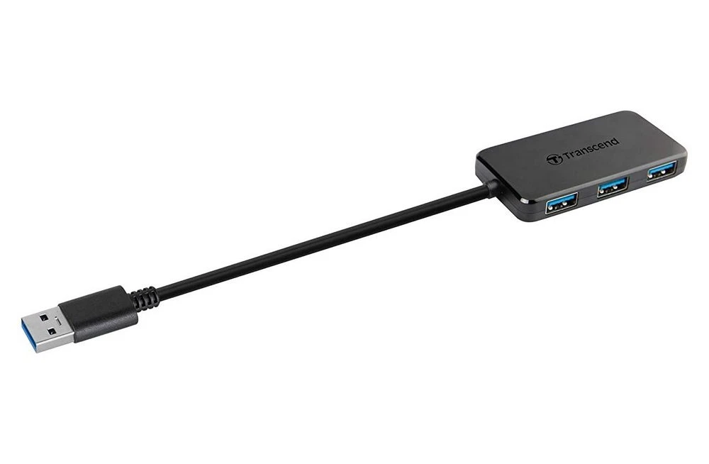 Usb-концентратор transcend hub2, чёрный 6