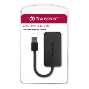 Usb-концентратор transcend hub2, чёрный Thumbnail 3