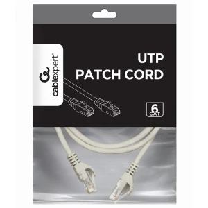 Patch cord cablexpert pp6u-1m, cat6 utp, 1m, gri Thumbnail 5