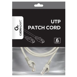 Patch cord cablexpert pp6u-1m, cat6 utp, 1m, gri Thumbnail 4