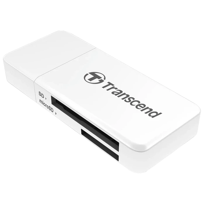 Кардридер transcend ts-rdf5, usb type-a, белый 6