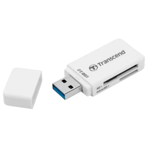 Кардридер transcend ts-rdf5, usb type-a, белый