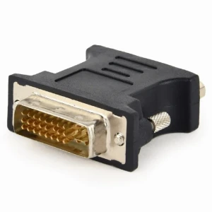 Видеоадаптер cablexpert a-dvi-vga-bk, dvi-i (m) - vga d-sub (f), чёрный Thumbnail 2
