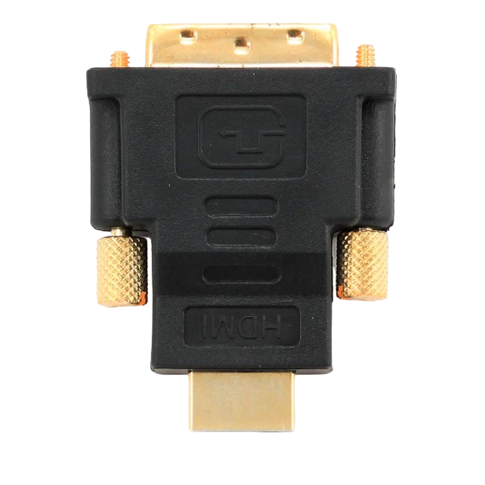 Adaptor video cablexpert a-hdmi-dvi-1, hdmi (m) - dvi-i (m), negru 6