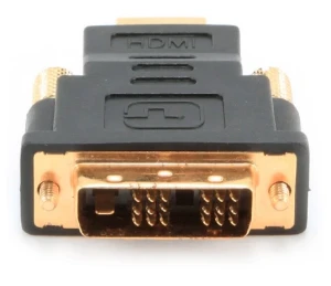 Adaptor video cablexpert a-hdmi-dvi-1, hdmi (m) - dvi-i (m), negru Thumbnail 2
