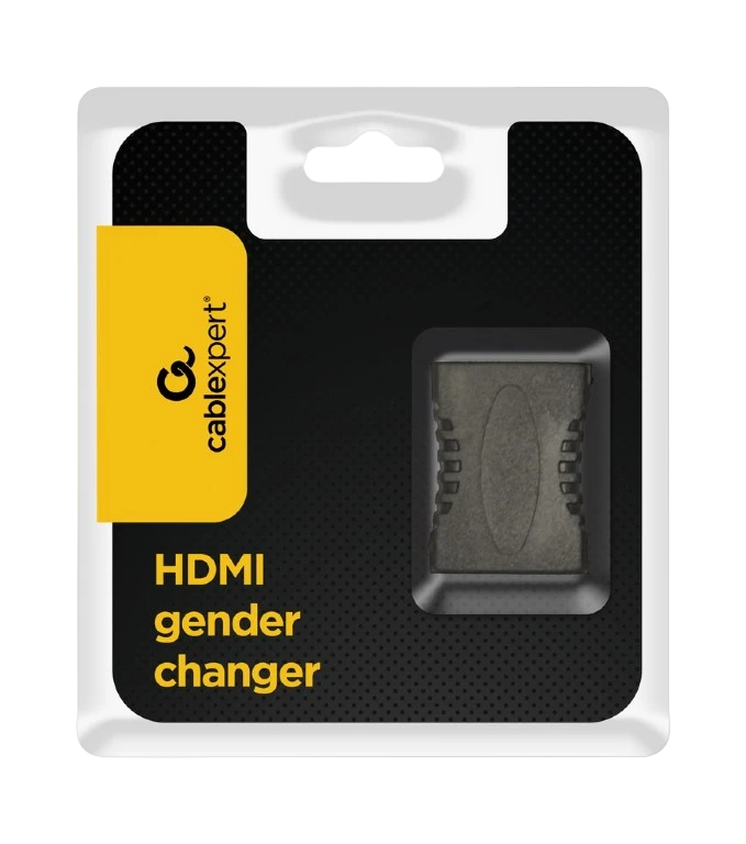Adaptor cablexpert a-hdmi-ff, hdmi (f) - hdmi (f), gri 4
