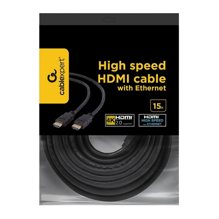 Видео кабель cablexpert cc-hdmi4-15m, hdmi (m) - hdmi (m), 15м, чёрный 3