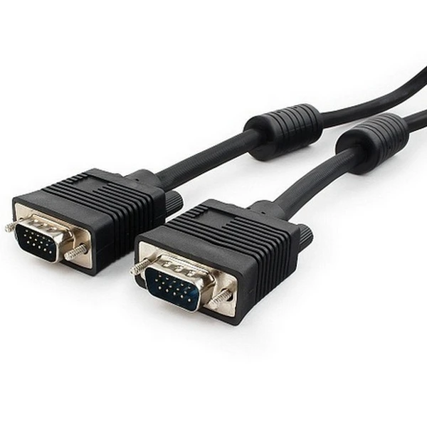 Видео кабель cablexpert cc-ppvga-10-b, vga d-sub (m) - vga d-sub (m), 3м, чёрный 5