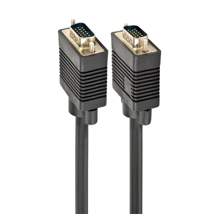 Видео кабель cablexpert cc-ppvga-10-b, vga d-sub (m) - vga d-sub (m), 3м, чёрный 3