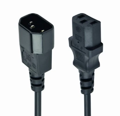 Удлинительный шнур питания cablexpert pc-189, 1.8 м, чёрный 3