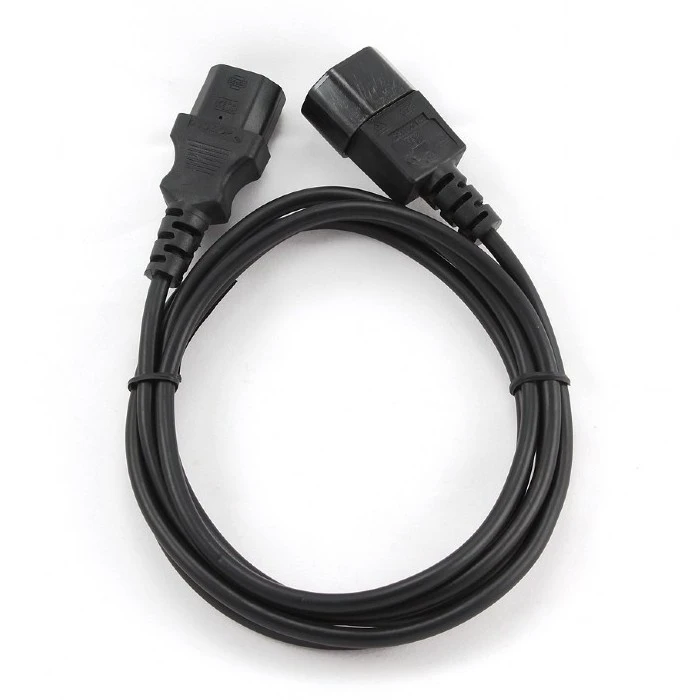 Удлинительный шнур питания cablexpert pc-189, 1.8 м, чёрный 2