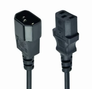 Удлинительный шнур питания cablexpert pc-189, 1.8 м, чёрный Thumbnail 3