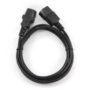 Удлинительный шнур питания cablexpert pc-189, 1.8 м, чёрный Thumbnail 2