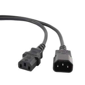 Шнур питания cablexpert pc-189-vde-3m, 3 м, чёрный