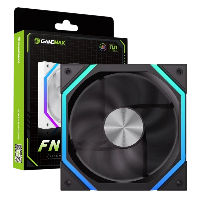 Ventilator pc gamemax fn12a-n2, 120 mm 2