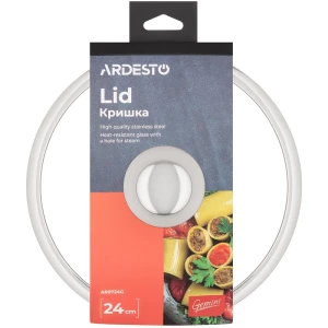 Capac ardesto lid gemini ar0724g, 24cm, oțel inoxidabil Thumbnail 2