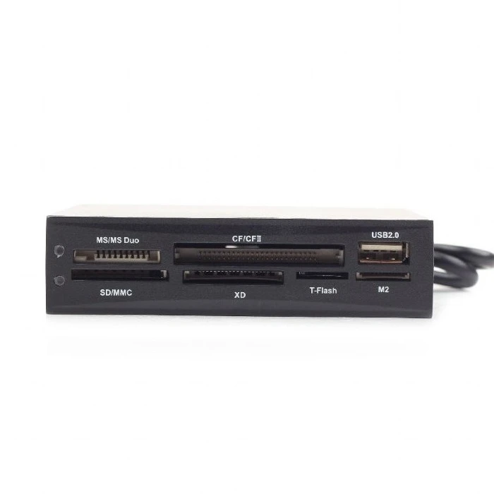 Cititor de carduri gembird fdi2-allin1-02-b, , negru 4