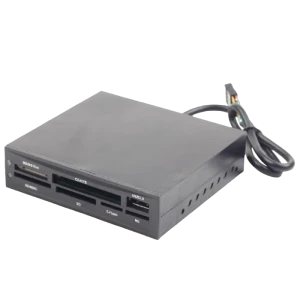 Cititor de carduri gembird fdi2-allin1-02-b, , negru