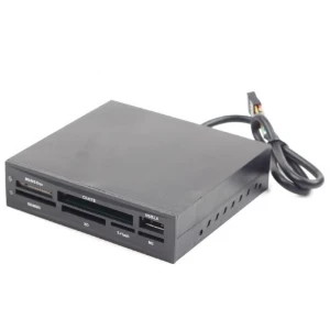 Cititor de carduri gembird fdi2-allin1-02-b, , negru Thumbnail 2