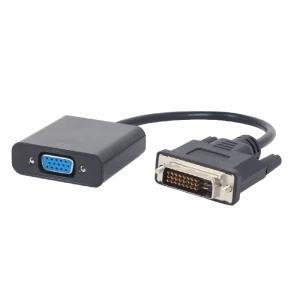 Convertor video cablexpert a-dvid-vgaf-01, dvi-d (m) - svga (f), 0,2m, negru