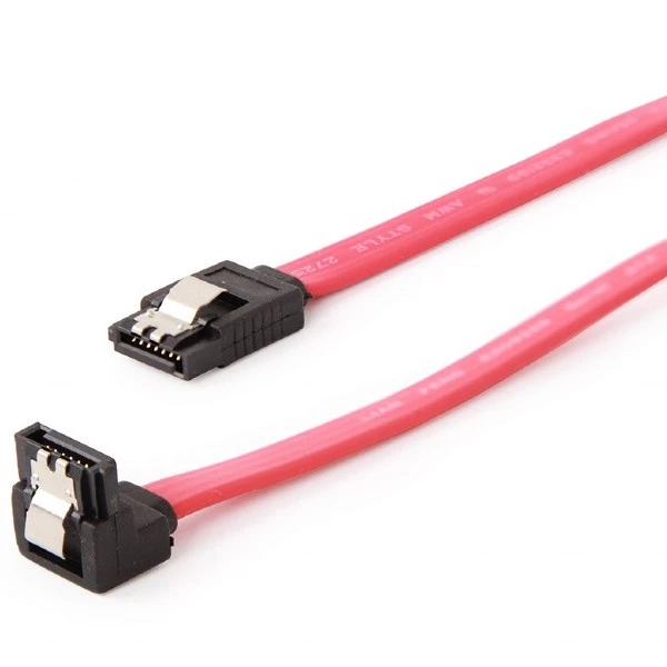Cablu sata cablexpert cc-satam-data90-0.5m, roșu 3