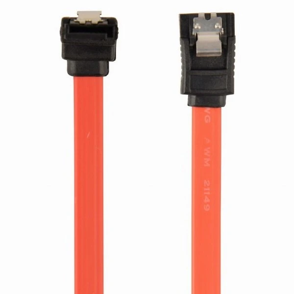 Cablu sata cablexpert cc-satam-data90-0.3m, roșu 4