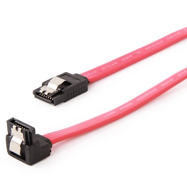 Cablu sata cablexpert cc-satam-data90-0.3m, roșu 6