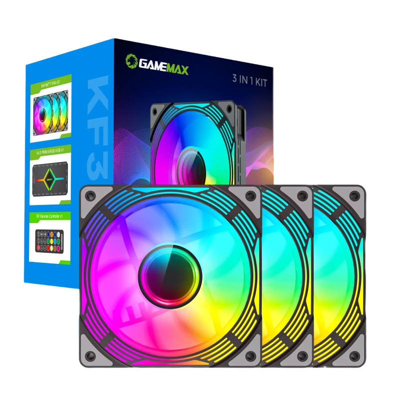 Вентилятор для пк gamemax fn12a-c8i, 120 мм 5