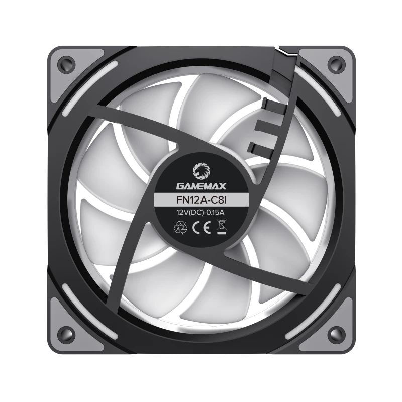 Вентилятор для пк gamemax fn12a-c8i, 120 мм 4