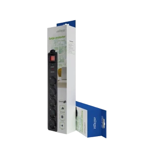 Prelungitor electric gembird spg5-c-15, 5 prize, 4,5m, negru Thumbnail 2