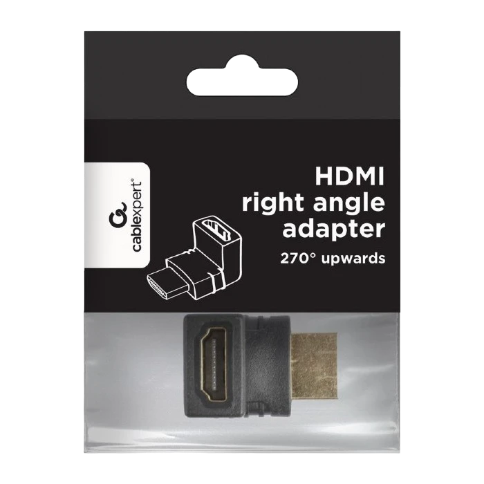 Adaptor video cablexpert a-hdmi270-fml, hdmi (m) - hdmi (f), negru 5