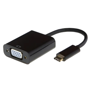 Видеоадаптер apc electronic apc-631008, type-c - vga d-sub, 0,15м, чёрный Thumbnail 3