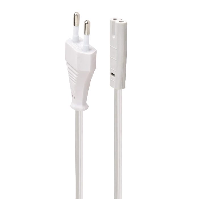 Cablu de alimentare cablexpert pc-184/2-w, 1,8m, alb 4