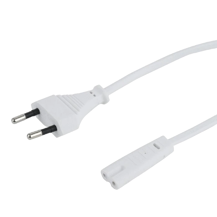Шнур питания cablexpert pc-184/2-w, 1,8м, белый 4
