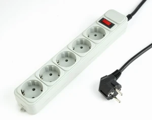 Prelungitor electric gembird gmb spg3-b-15c, 5 prize, 4,5 m, alb Thumbnail 6