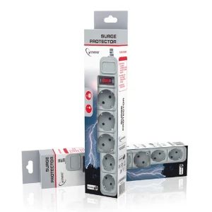 Prelungitor electric gembird gmb spg3-b-15c, 5 prize, 4,5 m, alb Thumbnail 3