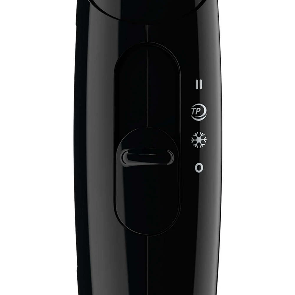 Компактный фен philips essentialcare bhc010/10, 1200 вт, чёрный 10