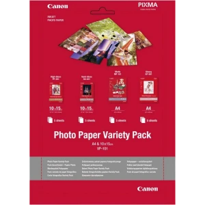Hârtie fotografică canon photo paper variety pack, a4 Thumbnail 2