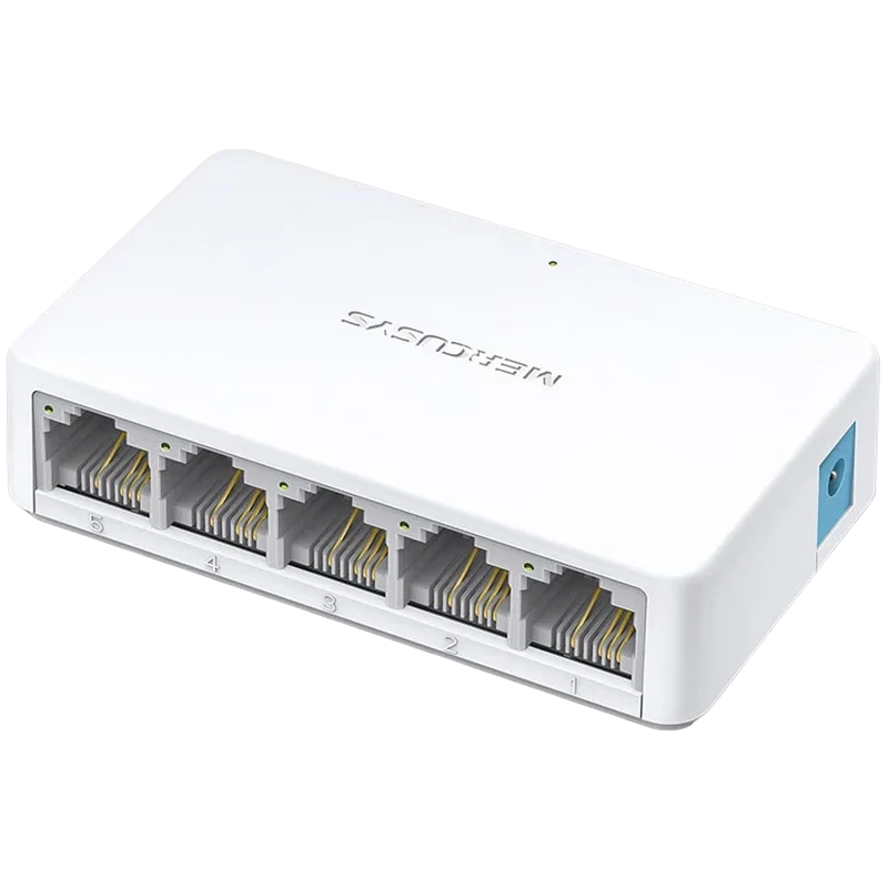 Сетевой коммутатор mercusys ms105, 5x 10/100 мбит/с 4