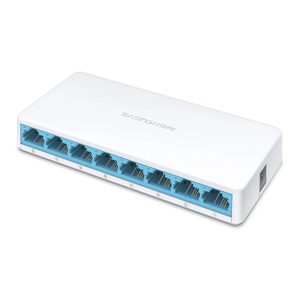 Сетевой коммутатор mercusys ms108, 8x 10/100 мбит/с 2