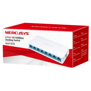 Сетевой коммутатор mercusys ms108, 8x 10/100 мбит/с Thumbnail 4