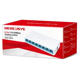 Сетевой коммутатор mercusys ms108, 8x 10/100 мбит/с Thumbnail 5